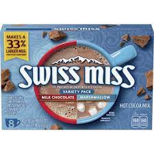 Swiss Miss Hot Cocoa Variety  and Marshmallow, 11 OZ 8ct