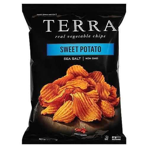 Terra Sweet Potato Real Vegetable Chips 6 oz. Bag