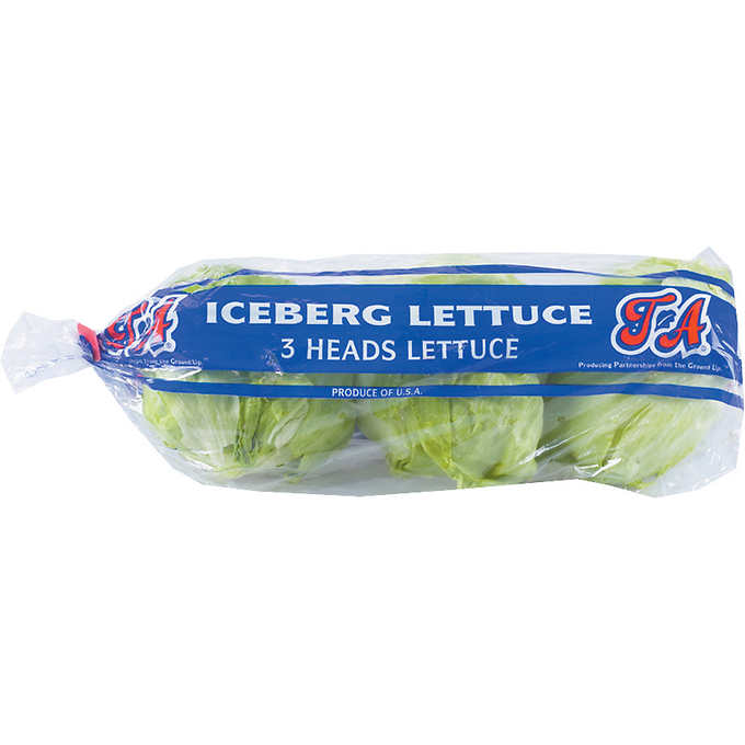 ICEBERG LETTUCE 3 HEAD