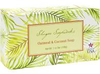 Venezia Oatmeal and Coconut Bar Soap, 7 oz