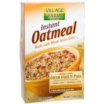 Village Farm Instant Oatmeal Variety Packs, 6-ct. Boxes