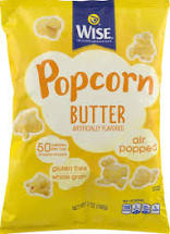 WISE BUTTER POPCORN 6 OZ