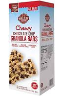 Wellsley Farms Chewy Chocolate Chip Granola Bars, 60 ct.