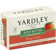 YARDLEY OF LONDON FOR SENSITIVE WITH SHEA BUTTERMILK BARS 4.25 OZ