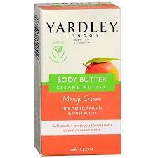 YARDLEY OF LONDON BODY BUTTER W/ MANGO CREAM 4.5 OZ 1 BAR