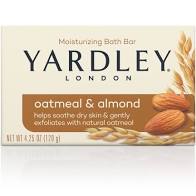 YARDLEY OF LONDON OATMEAL & ALMOND 4.25 OZ 1 BAR