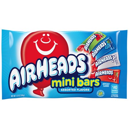 Airheads Assorted Mini Bars 12 OZ