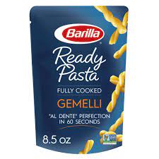 Barilla Gemelli Fully Cooked Ready Pasta 8.5 oz. Pouch