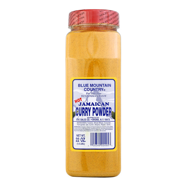 BLUE MOUNTAIN HOT CURRY POWDER 22 OZ