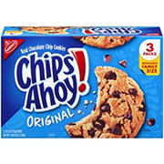 Nabisco Chips Ahoy Cookies - 3-18.2oz packs