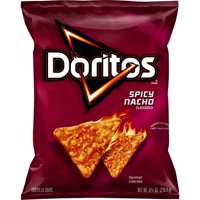 Doritos Spicy Nacho Flavored Tortilla Chips, Party Size 14.5 Oz