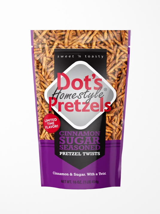 Dot's Pretzels Cinnamon Sugar 16oz