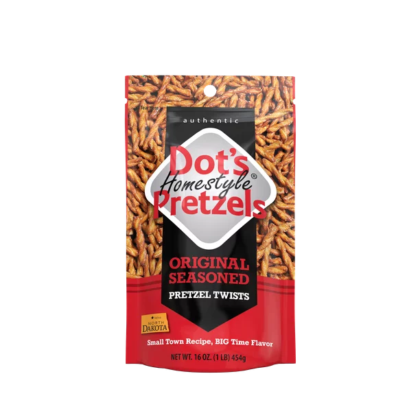 Dot's Homestyle Pretzels, Original Seasoned Pretzel Twists, 16 oz