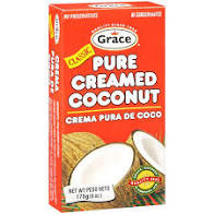 GRACE PURE CREAMED COCONUT 6 OZ