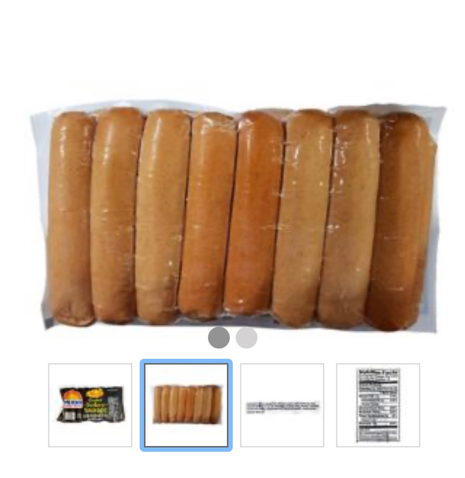 Parks Smoked  Turkey Sausage