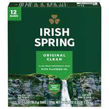 Irish Spring Aloe  Soap 4 Oz 12 ct.