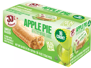 JJ's Bakery Apple Snack Pies (4oz / 16pk)