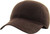 KBETHOS  100% WOOL VELCO BASEBALL CAP BROWN