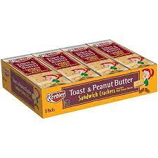 KEEBLER TOAST & PEANUT BUTTER