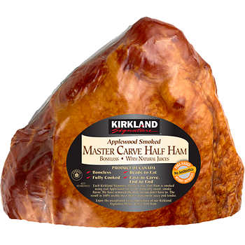 Kirkland Signature Master Carve Ham, Applewood Smoked 4 lb