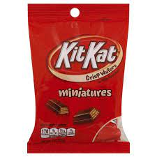 kit kat miniatures candy 3oz bags