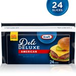 KRAFT DELI DELUXE AMERICAN CHEESE 24 SLICES