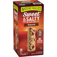 NATURE VALLEY Sweet & Salty Granola Almond Bars 30 ct 36 OZ