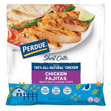 PERDUE SHORT CUTS GRILLED FAJITA STYLE CHICKEN BREAST (8 oz.)