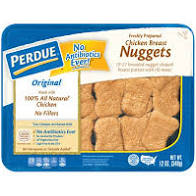 PERDUE BREADED CHICKEN BREAST NUGGETS 36 OZ 3 PK