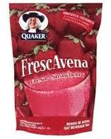 ﻿Quaker Frescavena Oat Beverage Mix Strawberry(Fresca) 12.35 oz