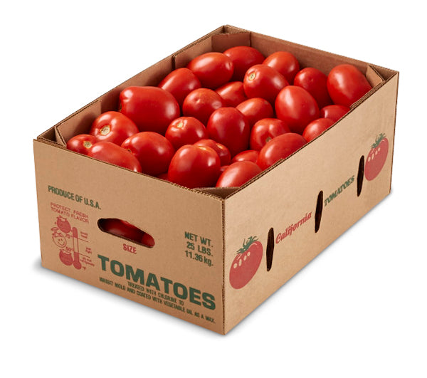 Roma Tomatoes Box (Cal for Pricing)