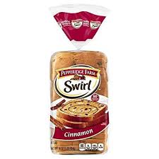 PEPPERIDGE FARM SWIRL CINNAMON BREAD 16 OZ