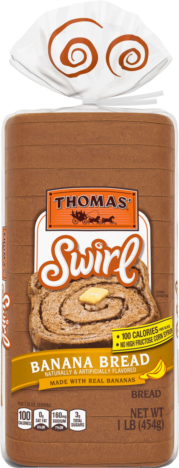 Thomas' Banana Swirl Bread 16 oz