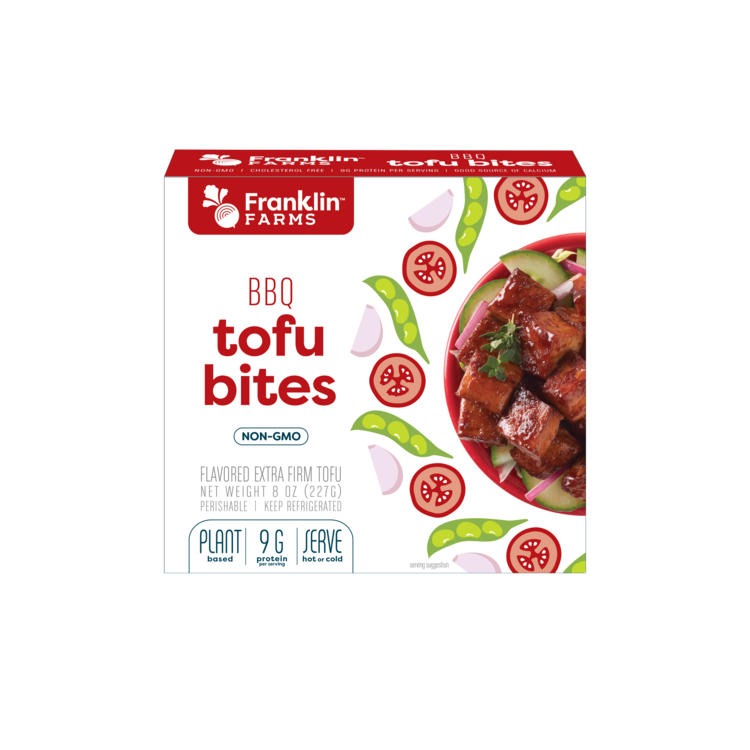 Franklin Farms BBQ Tofu Bites 8 oz