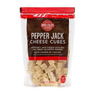 Wellsley Pepper Jack Cheese Cubes, 2 lbs